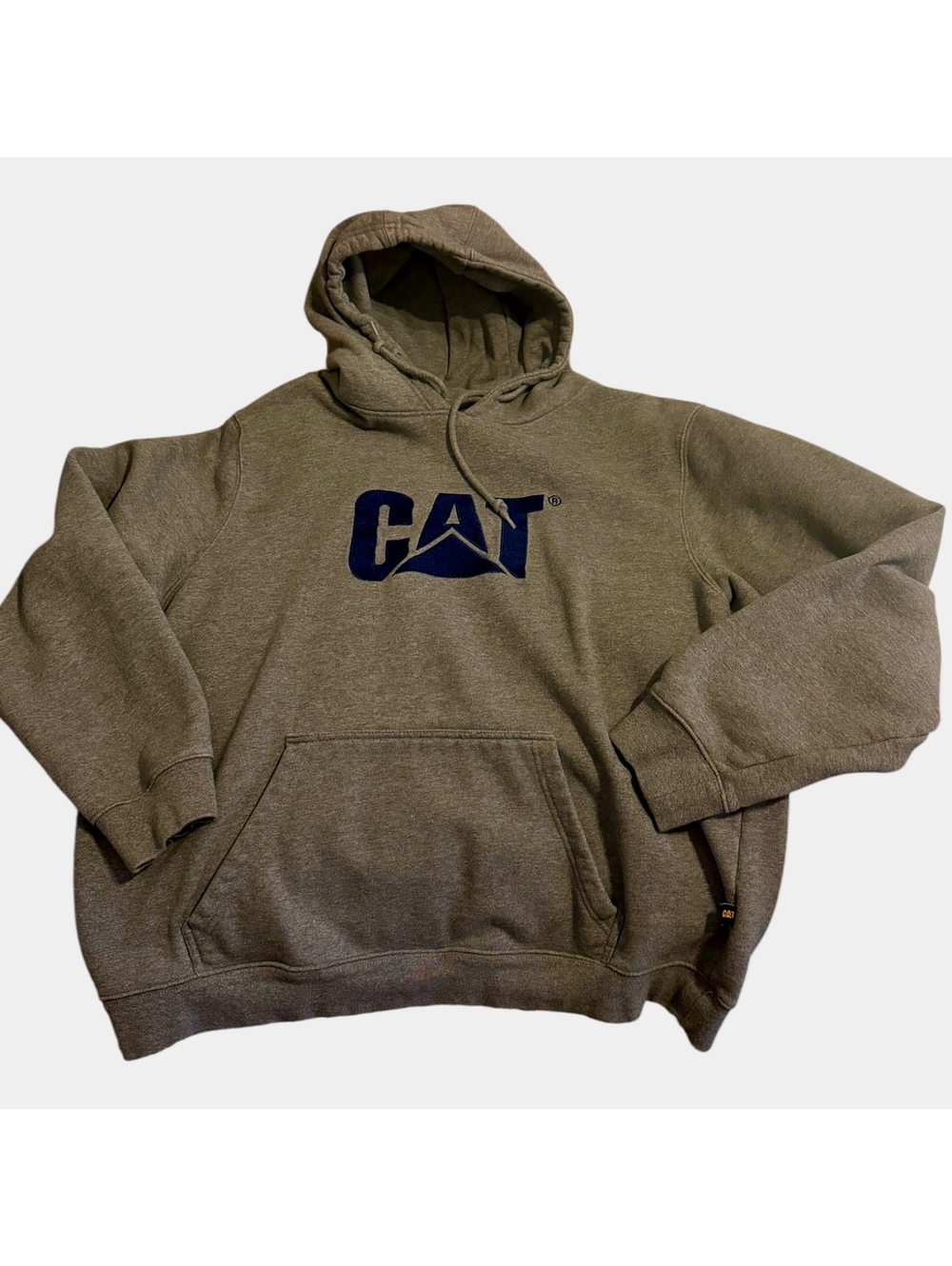 Caterpillar CAT Trademark Heavyweight Embroidered Hoodie XXL